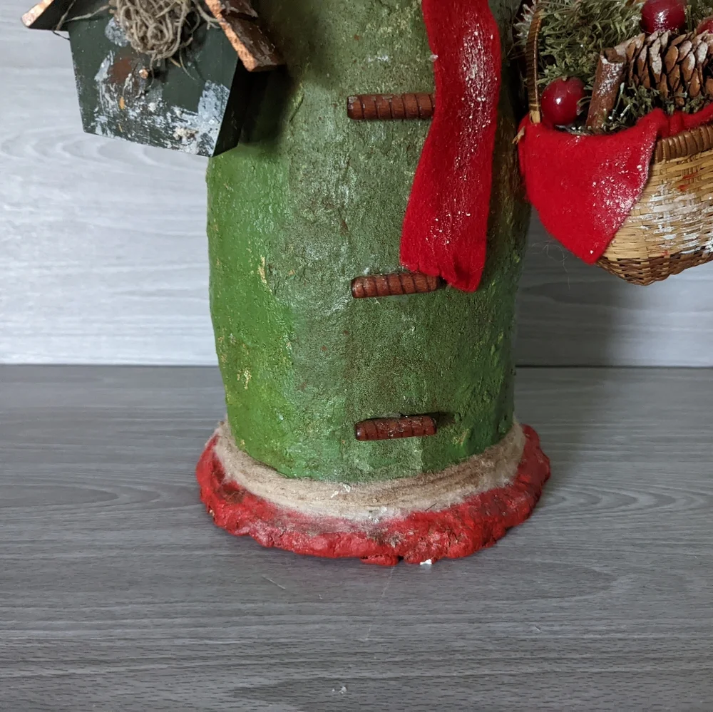 Thomas Panetta Krisnick Signed Rustic Snowman